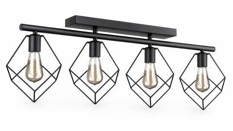 Lampa sufitowa 4xE27 ARNICA BLACK