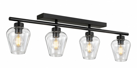 Lampa sufitowa 4xE27 FLOS BLACK