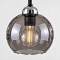 Lampa sufitowa 5xE27 COSMO BLACK/SILVER