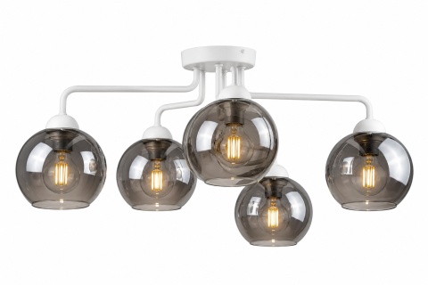 Lampa sufitowa 5xE27 COSMO WHITE