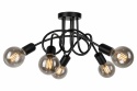 Lampa sufitowa 5xE27 RUMBA BLACK