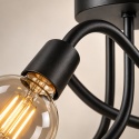 Lampa sufitowa 5xE27 RUMBA BLACK