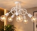 Lampa sufitowa 5xE27 RUMBA WHITE