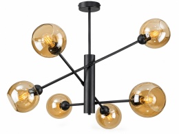 Lampa sufitowa 6xE27 ILLUMO AMBER