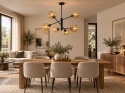 Ceiling Lamp 6xE27 ILLUMO AMBER