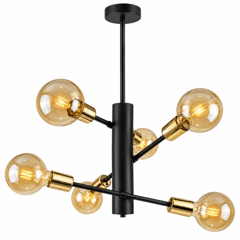 Lampa sufitowa 6xE27 VELUM GOLD
