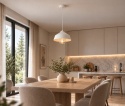 Lampa wisząca 1xE27 ELECTRA WHITE