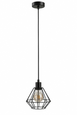 Lampa wisząca 1xE27 FOSKAL BLACK