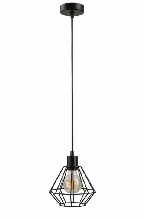 Lampa wisząca 1xE27 FOSKAL BLACK