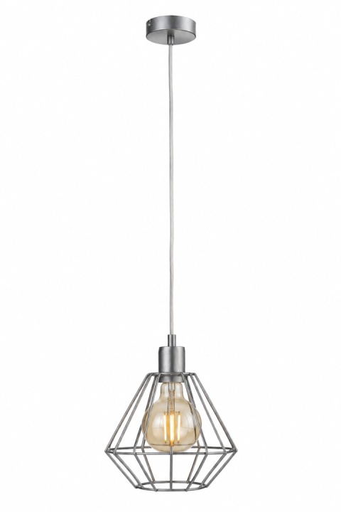 Lampa wisząca 1xE27 FOSKAL SILVER