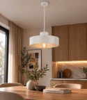 Pendant lamp 1xE27 IGLO WHITE