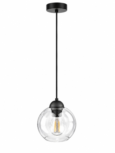 Lampa wisząca 1xE27 MIRAGE BLACK
