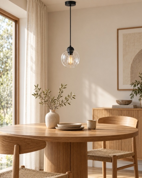 Lampa wisząca 1xE27 MIRAGE BLACK