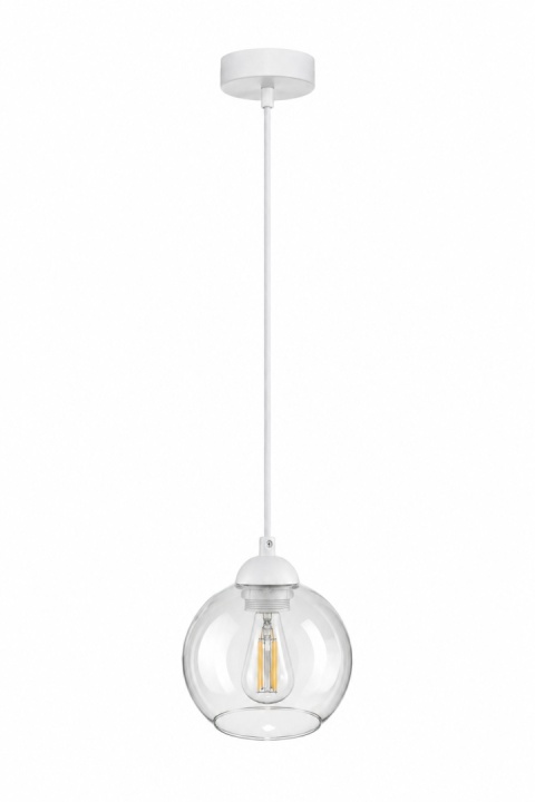 Lampa wisząca 1xE27 MIRAGE WHITE