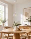 Lampa wisząca 1xE27 MIRAGE WHITE