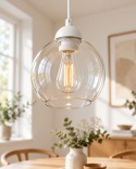 Lampa wisząca 1xE27 MIRAGE WHITE