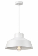 Lampa wisząca 1xE27 MOON WHITE/GOLD