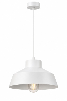 Lampa wisząca 1xE27 MOON WHITE/GOLD