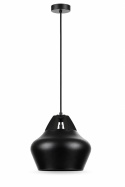 Lampa wisząca 1xE27 NEGRO WOOD BLACK