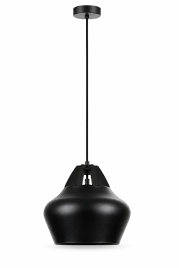 Lampa wisząca 1xE27 NEGRO WOOD BLACK