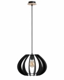 Lampa wisząca 1xE27 NORA BLACK 646