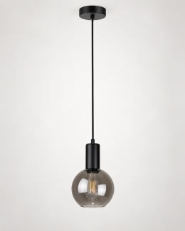 Lampa wisząca 1xE27 SUPRA BLACK