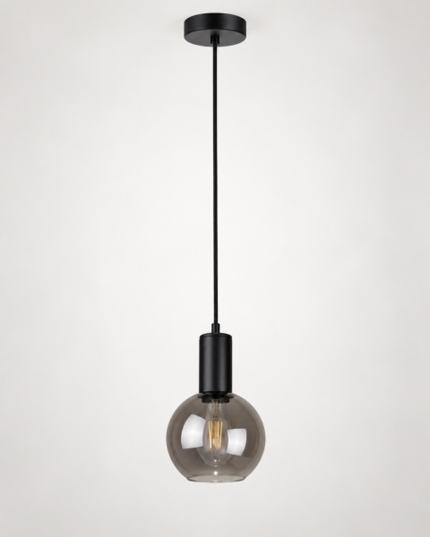 Lampa wisząca 1xE27 SUPRA BLACK