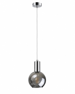 Lampa wisząca 1xE27 SUPRA SILVER