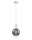 Pendant lamp 1xE27 SUPRA WHITE