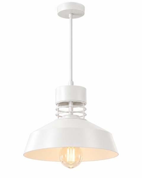 Lampa wisząca 1xE27 TITANIUM WHITE