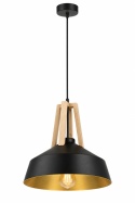 Lampa wisząca 1xE27 TRIX BLACK 112