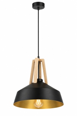 Lampa wisząca 1xE27 TRIX BLACK 112