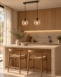 Lampa wisząca 2xE27 MIRAGE BLACK