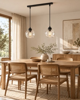 Lampa wisząca 2xE27 MIRAGE BLACK