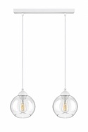 Lampa wisząca 2xE27 MIRAGE WHITE