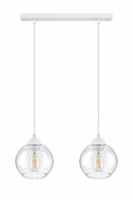 Lampa wisząca 2xE27 MIRAGE WHITE