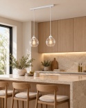 Lampa wisząca 2xE27 MIRAGE WHITE