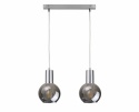Lampa wisząca 2xE27 SUPRA SILVER