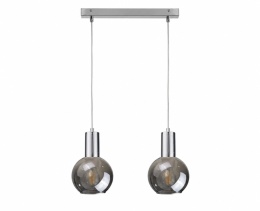 Lampa wisząca 2xE27 SUPRA SILVER