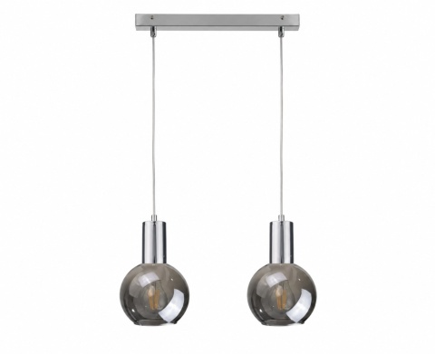 Lampa wisząca 2xE27 SUPRA SILVER