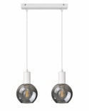 Pendant lamp 2xE27 SUPRA WHITE