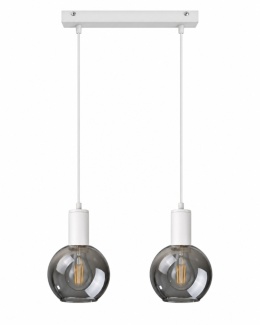 Lampa wisząca 2xE27 SUPRA WHITE