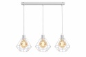 Lampa wisząca 3xE27 FOSKAL WHITE