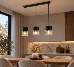 Lampa wisząca 3xE27 MAO