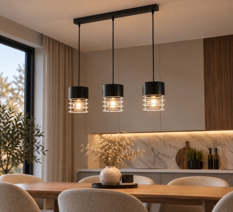 Lampa wisząca 3xE27 MAO