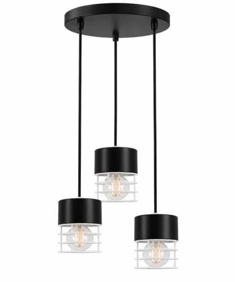 Lampa wisząca 3xE27 MAO