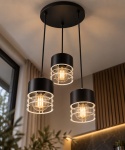 Lampa wisząca 3xE27 MAO