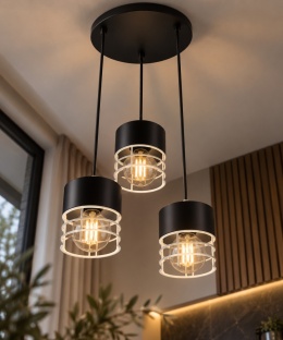 Lampa wisząca 3xE27 MAO