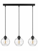 Lampa wisząca 3xE27 MIRAGE BLACK