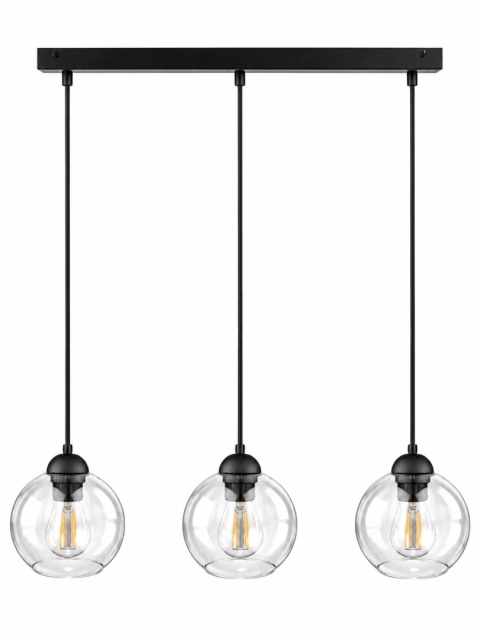 Lampa wisząca 3xE27 MIRAGE BLACK